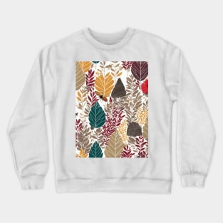 Chromatic Botanic Abstraction #33 Crewneck Sweatshirt